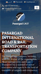 Mobile Screenshot of pasargadint.com